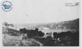 Paisaje de la ría de Ferrol desde los alrededores del Astillero de San Felipe
