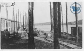 Zona de construcción de barcos en el Astillero de San Felipe