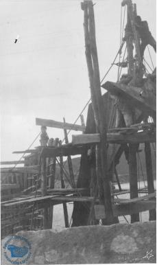 Construcción de un barco en el Astillero de San Felipe