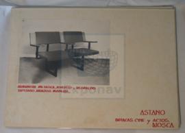 BUTACAS CINE Y ACTOS / ARMADURA METÁLICA, ASIENTO Y RESPALDO TAPIZADO, BRAZOS MADERA