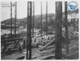 Proceso de construcción de un barco en el Astillero de San Felipe