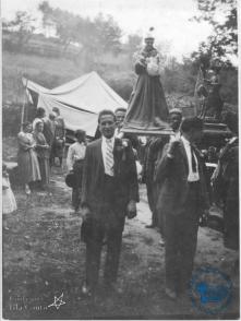 Procesión de un santo en San Felipe