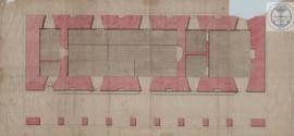 Plano de execución. Cuerpo de Guardia del Martillo. Arsenal del Parque Ferrol.